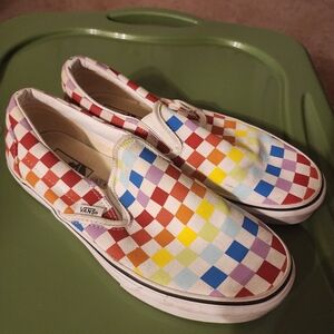 Colorful Slip-on Vans